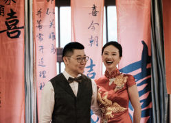 -禾米旗袍妈妈装礼服定制(嘉业国贸店)