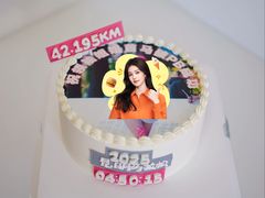 -咖咖熊蛋糕定制·英国蓝风车动物性淡奶油