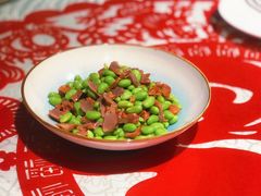 毛豆烩鸡珍-汉唐宴长安食府