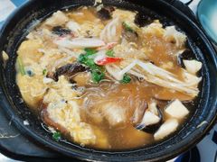 砂锅醋椒豆腐-天津乾毓德饭庄·清真传统炒菜·海鲜烧烤(咸阳路店)