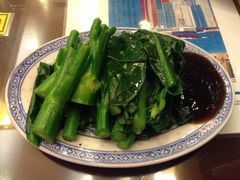 蚝油芥兰-麦奀云吞面世家 山顶店(山顶广场店)