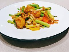 烧汁白玉菇炒带子-尚一汤·粤菜海鲜(环球港店)