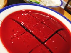 鲜鸭血-王婆乔鲜鱼自助火锅(蜀汉路店)