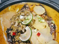 -探鱼·鲜青椒爽麻烤鱼(天河优托邦店)