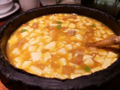 石锅鸡汤豆腐-绿茶餐厅(华联万柳店)