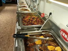 自助取餐区-爱客得牛排海鲜烤肉·火锅自助(春熙路黑金好店)
