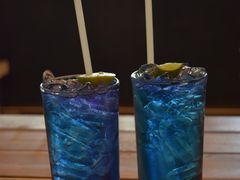 -蝶豆花蓝面条