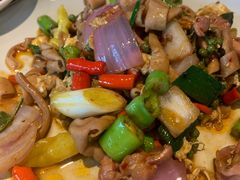 鸭肠鸡胗炒鸡蛋-日上三甘(三里屯店)