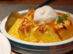 冰淇淋烤面包-老头儿油爆虾(胜利河美食街店)