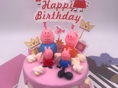 小猪佩琦蛋糕-Oia烘焙(1866店)