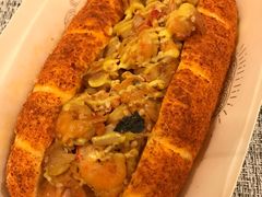 麻辣小龙虾热狗包-LELECHA乐乐茶(上海五角场万达广场店)