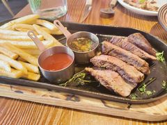 澳洲谷饲黑安格斯西冷牛排-澳骄 Aussie Kitchen·手工披萨·西餐(国大店)