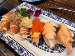 赤焰帝黄蟹六味握寿司-达摩食堂(仓山万达店)