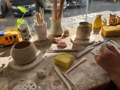 -馆陶手作坊DIY·陶艺·石塑粘土·石膏娃娃(车陂店)