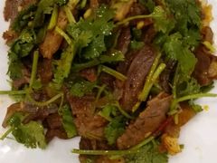 香菜拌牛肉-唐师傅湘西名菜馆(武陵路店)