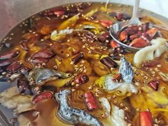 水煮有机鮰鱼-辣婆婆(航天桥店)