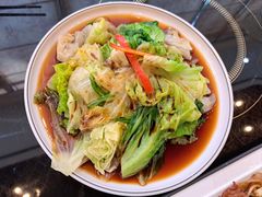 白灼球生菜-玉兰苑一等茶餐厅