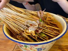 -拈签一笑黄牛肉辣卤串串