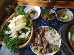 招牌羊肉拼盘-恋羊时代黑山羊火锅(滨海大道店)