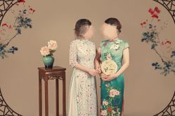 -时光纪亲子全家福照相馆(静安店母女写真父母纪念照)