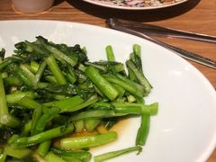 生炒广东菜心-京采烤鸭清真餐厅(金桥店)