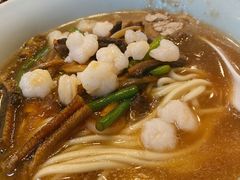 虾爆鳝面-奎元馆.百年奎元.非遗传承(西湖边的解放路店)