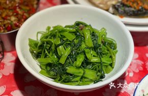 Pork Lard Stir-fried Water Spinach