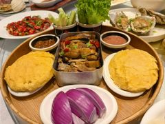蒸咸鱼饼子-日月昇渔家菜·海肠捞饭·大连海鲜(星海公园店)