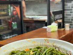 油泼面-手擀菠菜面(西康路店)