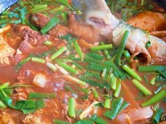 -北京龙庆四季香农家饭庄·灶台鱼·碳烤虹鳟鱼(龙庆峡店)