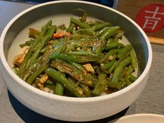 豆角丝炒肉拌转百刀-日上三甘(三里屯店)