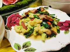 有机花菜炒腊肉-陶然居·重庆菜(鱼洞老街店)