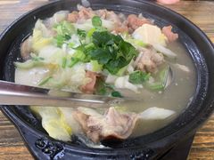 脂渣砂锅-杨姐大片肉烧烤