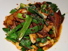 青蒜炒五花腊肉-湘轩·土菜研究院(光大店)