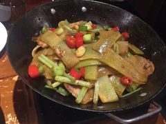 干锅青笋-又一福烤鸭·北京菜(东四店)