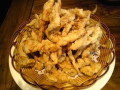 椒盐蘑菇-海荣锅贴馆(五味十字店)