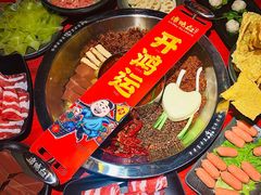 番茄鸳鸯锅-谭鸭血老火锅(万象九宜城店)