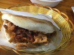 花干鸡蛋酱辣子夹馍-张兴邦擀面皮(禧悦里店)