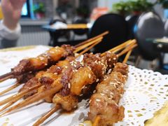 黑椒雪花牛肉串-金谷园饺子·烧烤(人大总店)