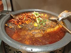 -探鱼·鲜青椒爽麻烤鱼(北京路天河城店)