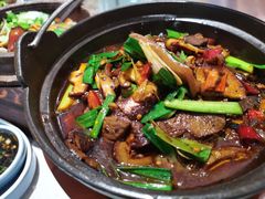 热气腾腾的牛杂锅-刀板香·安徽菜(国购IFC店)