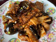 爆炒三样-恭敬李·烤鸭(天坛北门店)