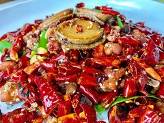 川味鲍鱼辣子鸡-荷风细雨·中国茶宴(碧云店)