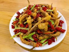 干煸鱿鱼须-陈傻子餐厅(世纪都会店)