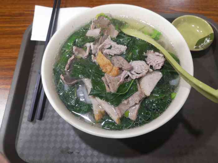 简单生活原味汤粉王(南光店)-"小份的猪杂汤河粉分量还是很足的,16元