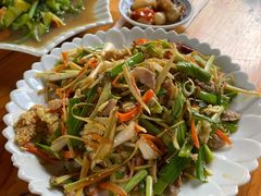 棕树花炒肉-腾冲国萍农家乐