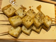烤鱼豆腐-雁滩白记·兰州牛肉面