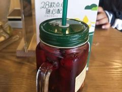 蓝莓洛神花茶-澜记香港饮品专门店(五江天街店)