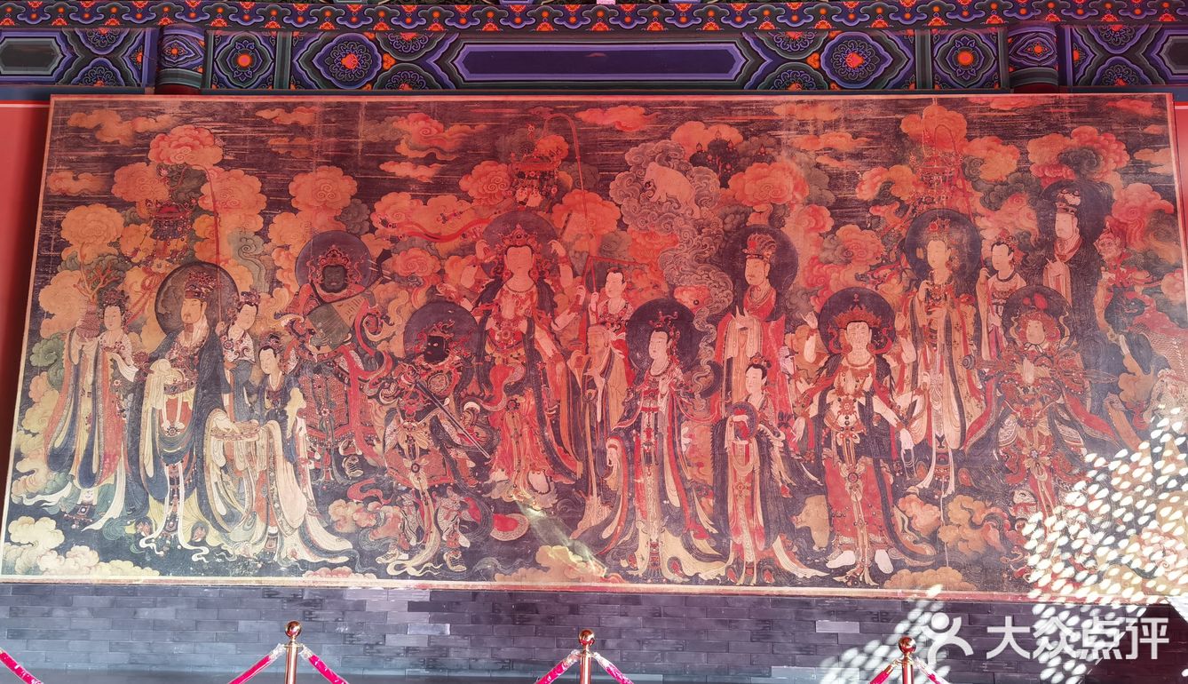 法海寺壁画的精美可与莫高窟比肩