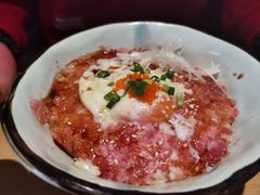 双层金枪鱼腩泥温泉蛋盖饭-沼津港渔市(宏伊国际广场店)